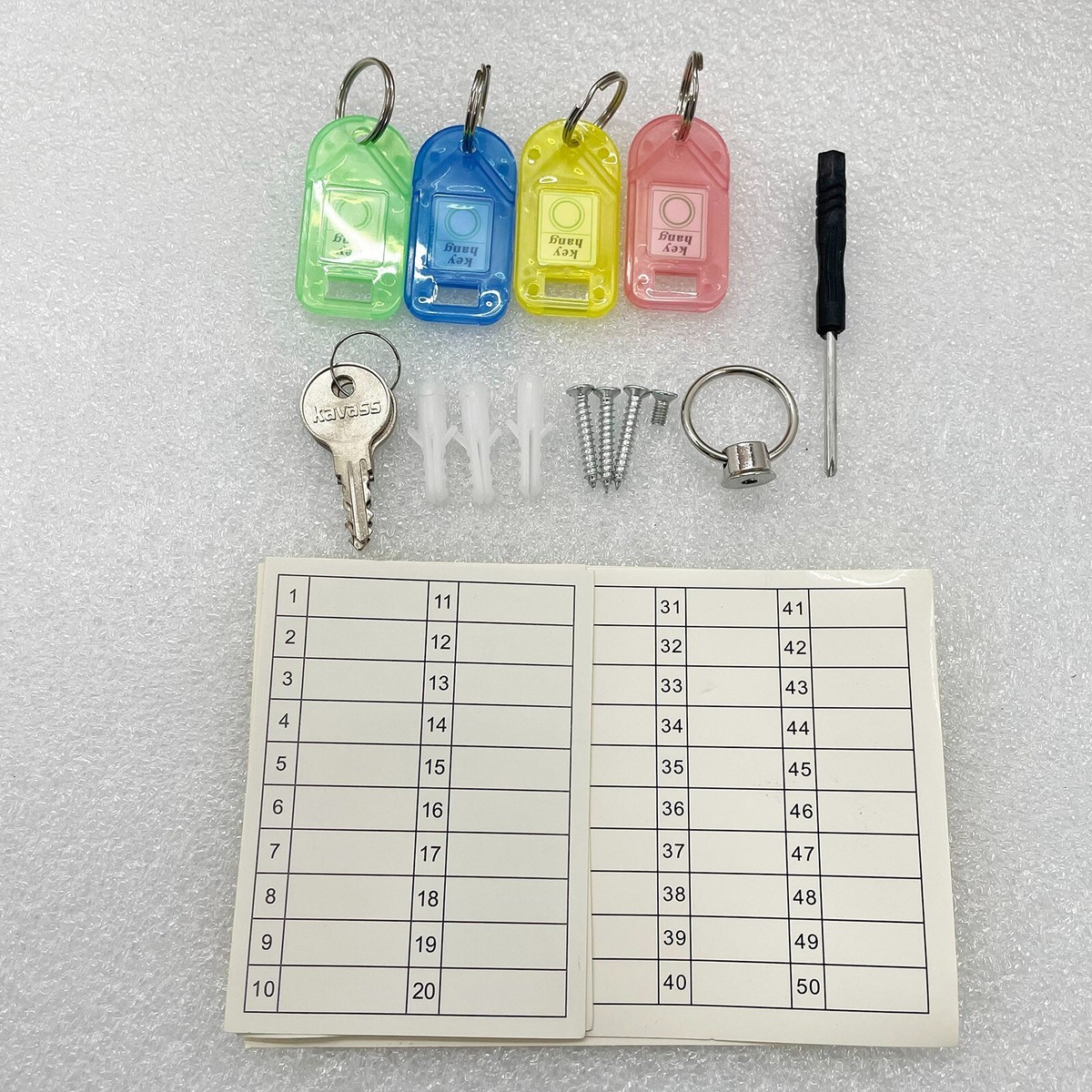 240-bit Wall-Mounted Key Cabinet Key Box New | eBay