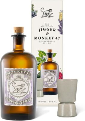 Monkey 47 Set -  Dry Gin 1 x 0.5l + 1x org. Steingut Monkey Jigger