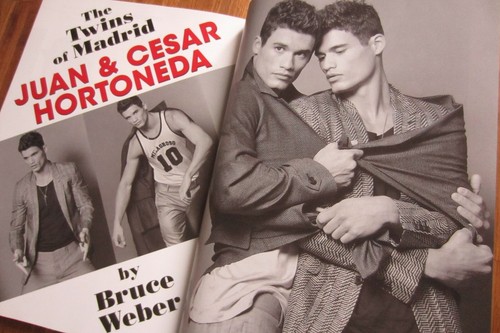 L`UOMO Vogue Italia 1/2010 BRUCE WEBER Juan & Cesar Hortoneda BOTERO Kevin Bacon - 第 5/12 張圖片