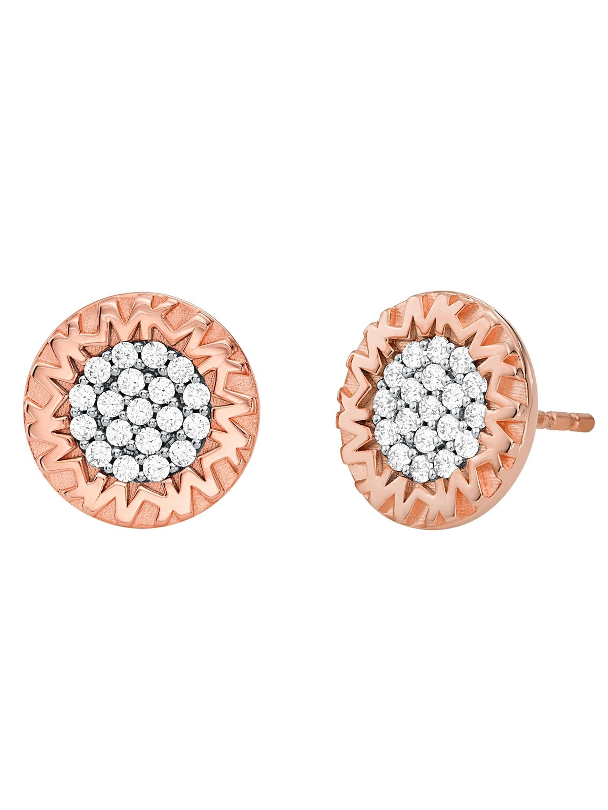 Michael Kors MKC1586AN931 Damen Ohrstecker ПРЕМИУМ Silber 925 двухцветный 20790₽