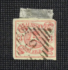 Alt. Deu. Braunschweig Nr. 12 gest.-siehe Scan(F356
