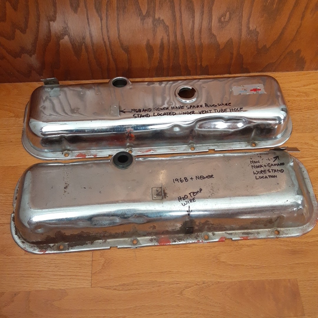 Original 1968 69 70 Chevelle BBC Big Block Chevy Dripper Chrome