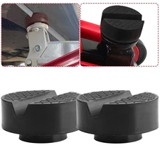 Jack Rubber Pad Disk For Jacking Stands Slot Rail Floor Car Lift Adapter