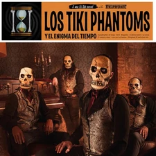 Los Tiki Phantoms - Y El Enigma Del Tiempo (LP, Album, Ltd, Ora) (Mint (M)) - 35