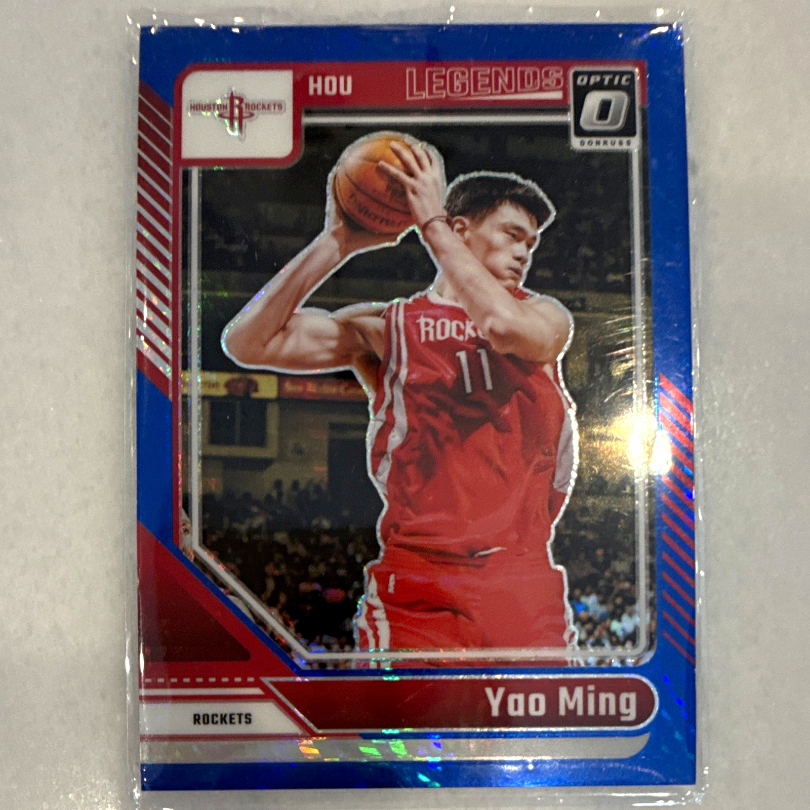 Panini Donruss Optic 2024-25 Legends Yao Ming #226 Blue Prizm 013/175