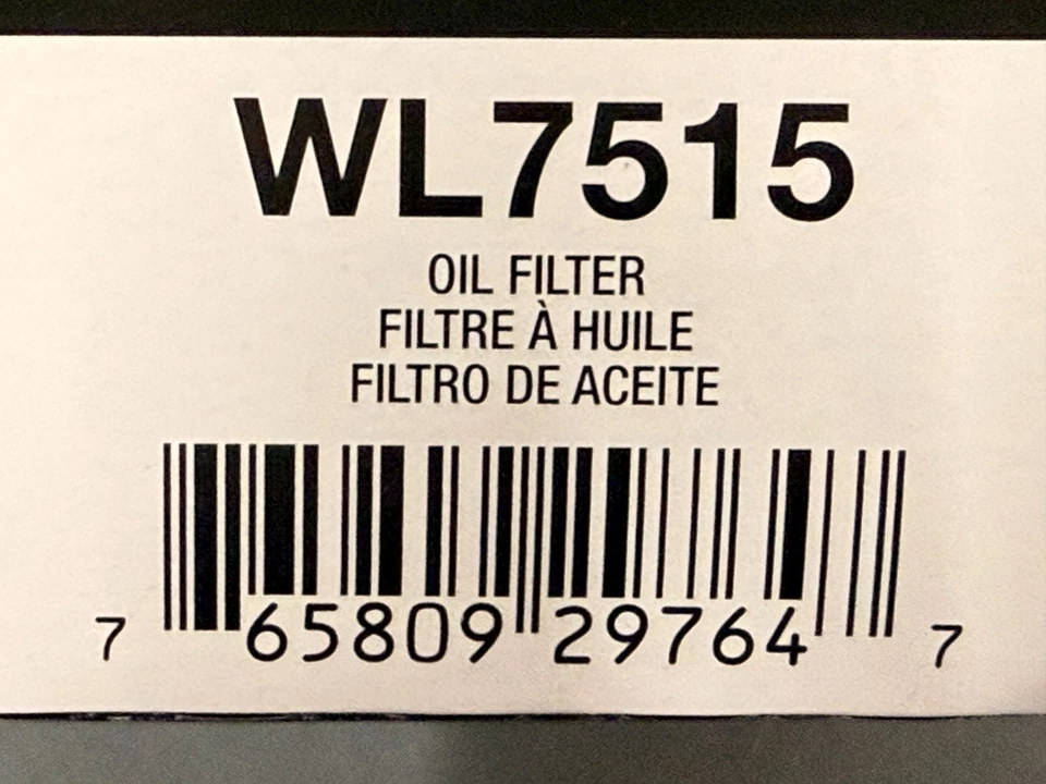 (4) Wix Oil Filters for Infiniti Q50 Q60 Freightliner Mercedes Infiniti # WL7515 - Image 3 of 4