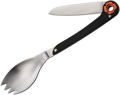 Marbles Eating Tool Folding Blade Stainless Spoon Handle - MR641-KG1135-60