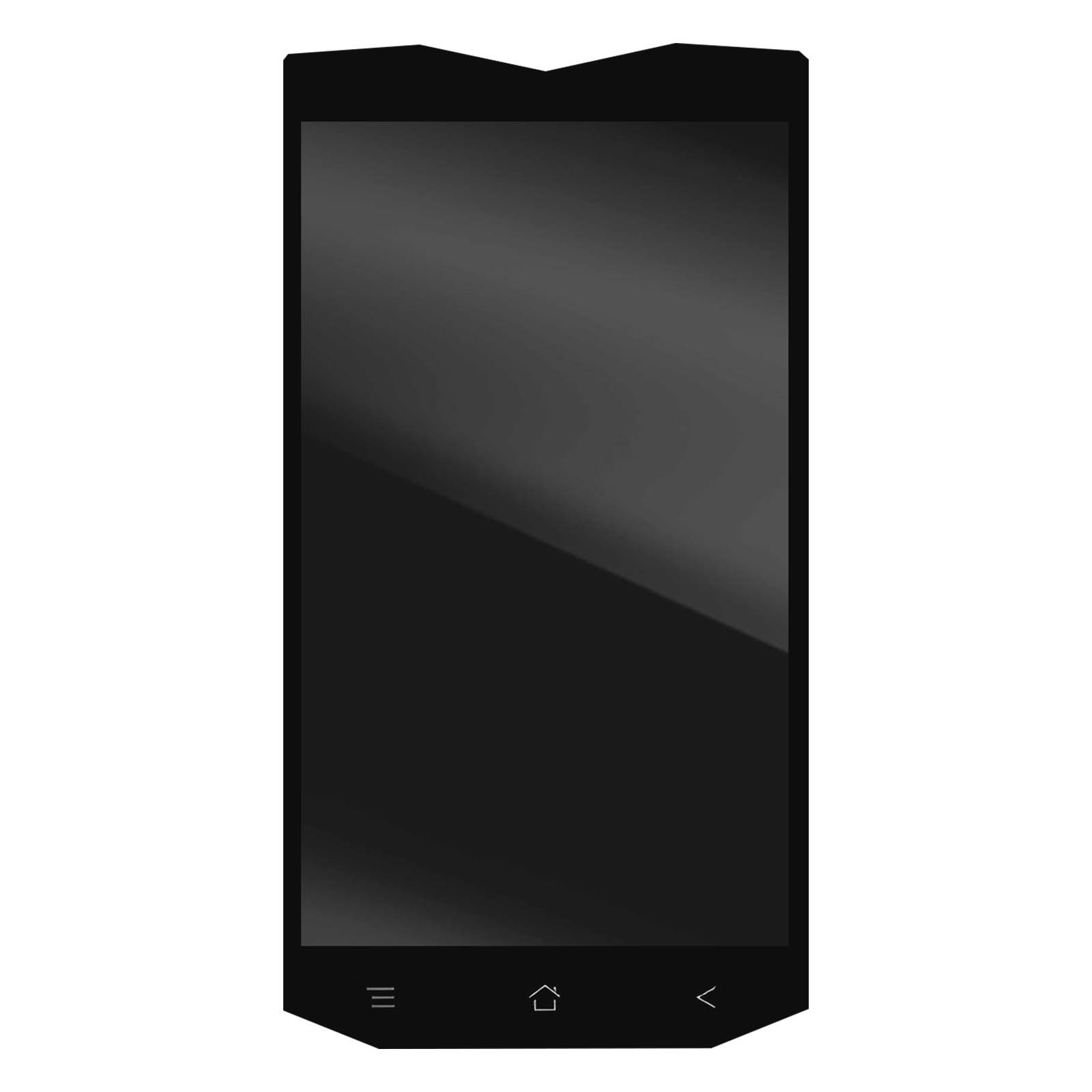 Écran LCD de remplacement avec vitre tactile pourview BV8000 Pro afficheur noir Clappio