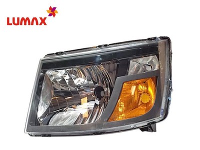 Lumax Scheinwerfer mit Motor für Mahindra Supro Chrom (2015-JETZT) linke Seite