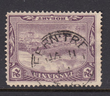 Tasmania 'Fern Tree' cancel on 2d. violet. Rated 3 UC by Hardinge