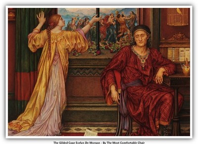 The Gilded Cage Evelyn De Morgan