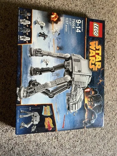 LEGO Star Wars AT-AT 75054 Complete Set 1137 Pieces Poster Included Ages 9-14