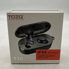New TOZO T10 Wireless Earbuds waterproof IPX8