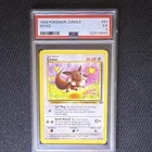 Wizards of the Coast 1999 Pokemon Jungle Eevee 51/64 Regular Unlimited PSA 5