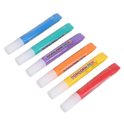 12x DIY Bubble Popcorn Drawing Pen Popcorn Color Paint Pen For Greeting Card SET