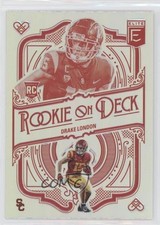 2022 Panini Donruss Elite Rookie On Deck Drake London #RD-11 9o3