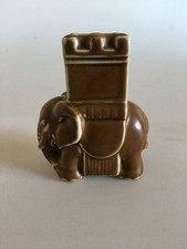 Bing & Grondahl Steinzeug Elefant / Streichholzhalter Nr 7653
