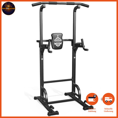 Dip-Station Klimmzugstange Krafttrainingsgerät 204 kg Fitness Home Gym
