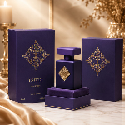 Initio Side Effect Eau De Parfum 90ml   Luxury Purple Perfume With Box