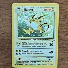 Raichu 016/130 Base Set 2 Holo for sale online | eBay