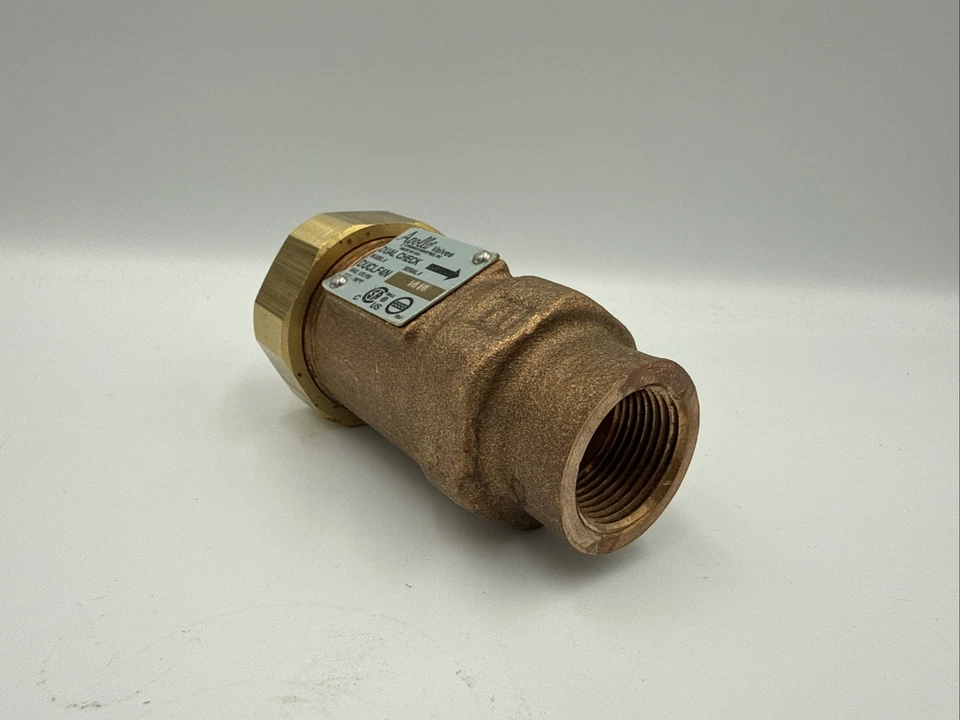 Клапаны 3/4 дюйма двойной обратный клапан предотвращатель обратного потока Apollo DUCLF4N-34 - Изображение 2 из 4