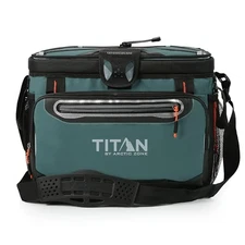 Titan by Arctic Zone Deep Freeze Zipperless Hardbody Cooler - Jungle Hunt
