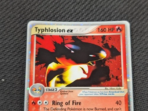 Pokemon Holofoil - Typhlosion ex - 99/100 / NM / English
