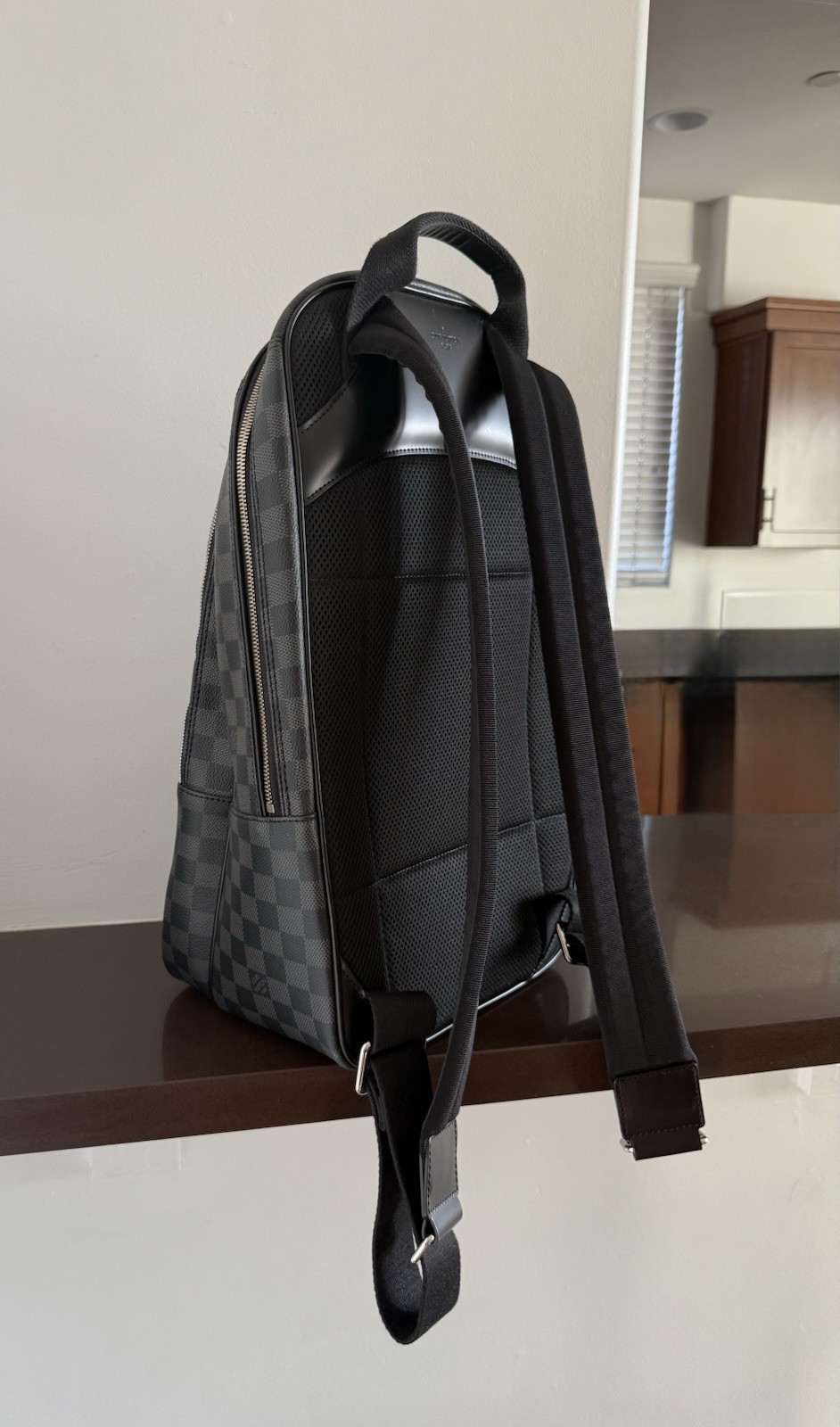 LV Damier Graphite Michael Backpack Excellent Con… - image 5