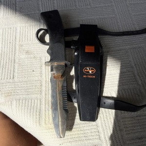 DACOR HI-TECH Scuba Knife With Straps Used