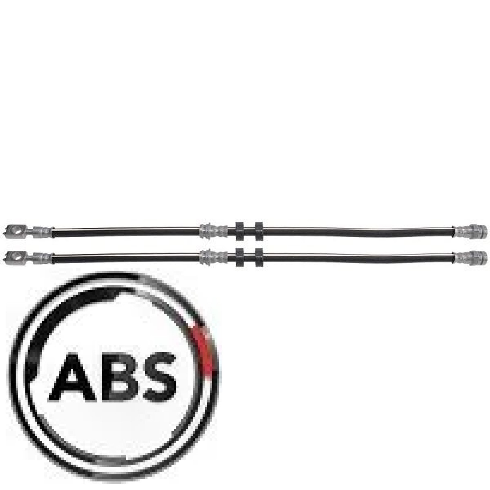 Bremsschlauch 540 mm INN M10x1.0 BANJO 10.0 mm A.B.S. für u.a. SKODA FABIA - Bild 2
