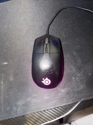 SteelSeries Rival 3 Wired Optical Gaming Mouse - Black - Prism RGB Light