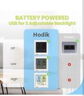 Hodik HD2 Wireless Digital Refrigerator/Freezer Thermometer w/2 Sensors White — photo 3