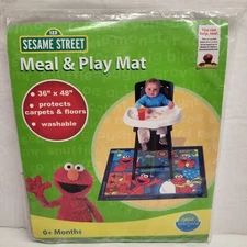 Sesame Street Meal & Play Mat Neat Solutions New & sealed!