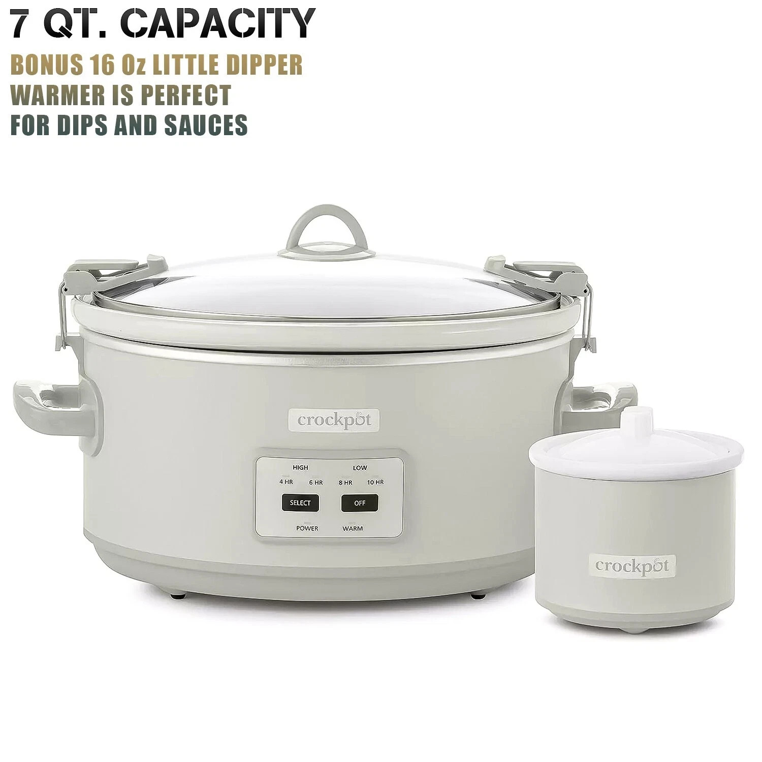 Crock-Pot Designer 7Qt Slow Cooker Little Dipper