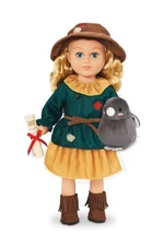 My Life As Wizard of Oz Scarecrow Posable 18-inch Doll, Medium Blonde Hair, Blue