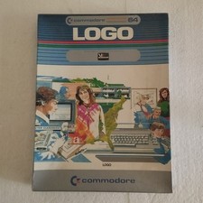 COMMODORE 64 LOGO - CIB COMPLETO - Mondadori 1984 Edizione Italiana C64 RARE