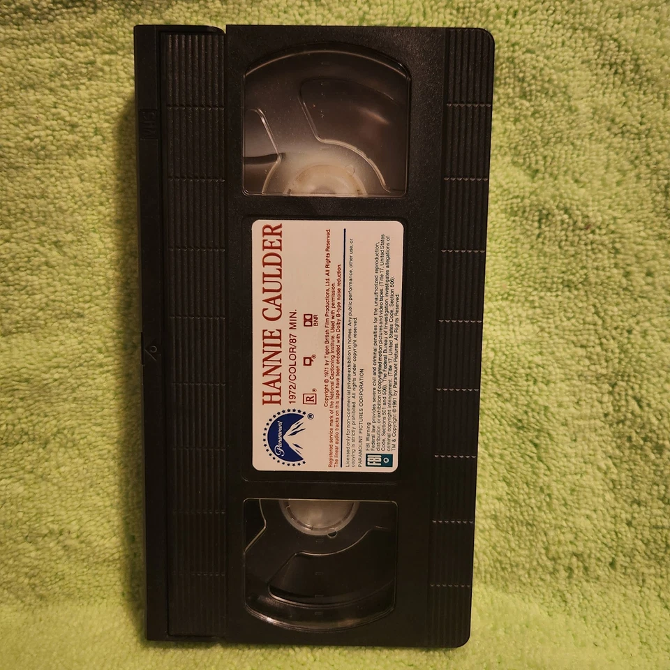 Hannie Caulder (VHS, 1991)  Paramount Raquel Welch Spaghetti Western  - Image 3 of 3