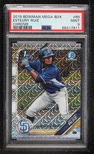2019 Bowman Chrome Prospects Mega Box Mojo Refractor Esteury Ruiz PSA 9 MINT 8d2