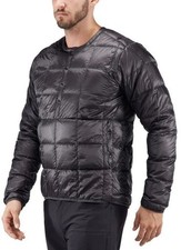 Haglofs ultralight Milsbo Down Pull Over Jacket 7D 800 fill 125g M RRP £190 BNWT