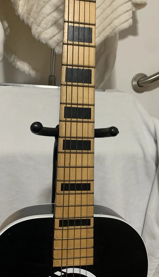 Kay Vintage 1990s Music Note Acoustic Parlor Guitar Musical Natural Finish READ - Image 4 of 4