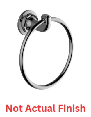 Graff G-19306-BRG Vignola Hanging Towel Ring in BRUSHED OR'OSA PVD New in Box! - Image 1 of 4