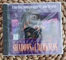Quest For Glory Shadows of Darkness (PC CD) New US Edition Sealed As Shown