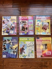 Scrapbooking magazines lot of 6: Paperkuts 5 and Simple Scrapbooks 1 