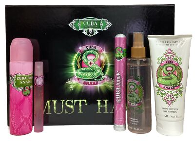 Snake Must Have Gift Set 5 Pcs Eau De Parfum AS PICTURED, READ DESCRIPTION!!