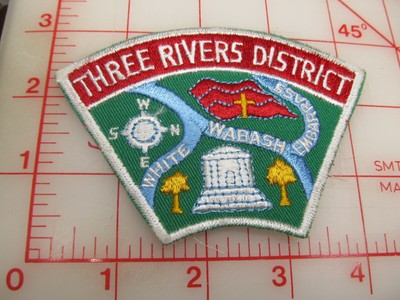 Three Rivers District collectible patch (mH)