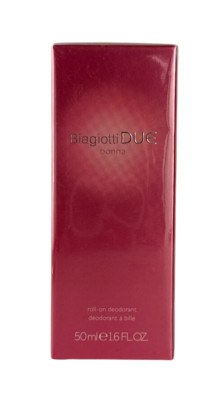 (79,98EUR/100ML) LAURA BIAGIOTTI - DUE DONNA 50ML DEODORANT ROLL-ON NEU OVP