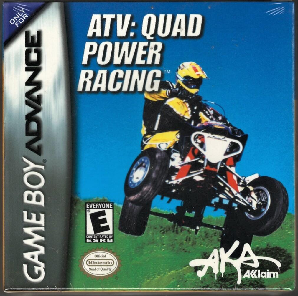 ATV Quad Power Racing GBA (Brand New Factory Sealed US Version