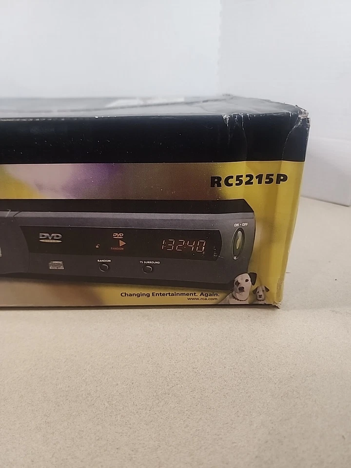 RCA RC5215P SRS TruSurround Multi-Language Dolby Digital DVD Player Remote - Image 4 of 4