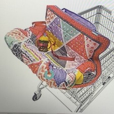 Infantico  Pink Shopping Cart  Highchair Cover Soft Germ Protection
