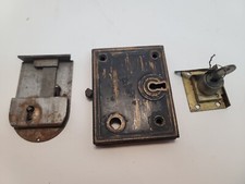 Antique and Vintage Door Lock Hardware Lot, As Found